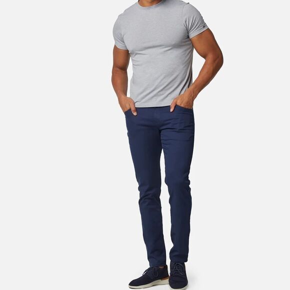 NWT RHONE Everyday 5-Pocket Comfort Stretch Cotton Pants in Navy size 28 - Picture 6 of 14